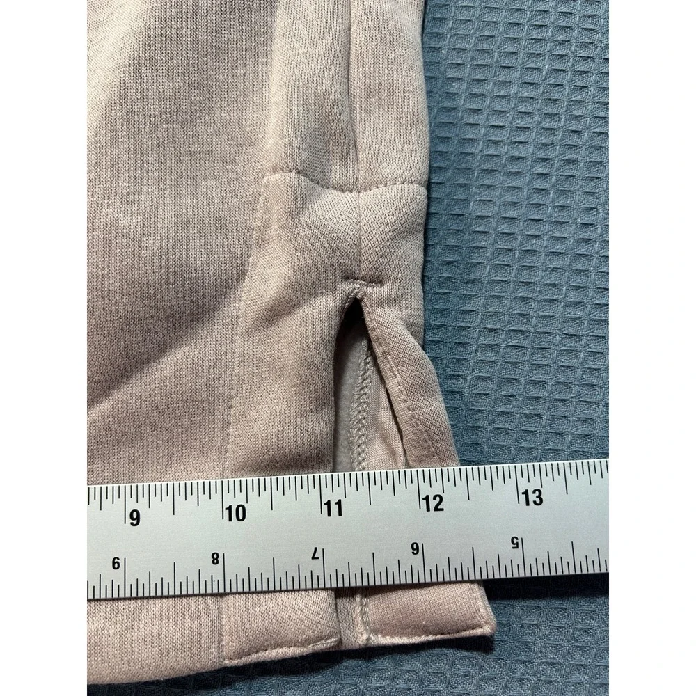 Nike Wide Leg Sweatpants‎ Womens Sz XL Taupe